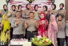 Peringati Hari Jadi ke-78 Polwan, Polres Tanah Datar Gelar Syukuran di Batusangkar