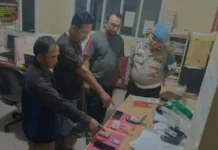 Polres Dharmasraya Tangkap Dua Tersangka Pengedar Sabu di Sitiung
