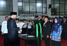 Wako Padang Lantik 234 Pejabat: Tunjukkan Kinerja Nyata!