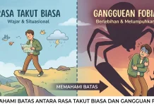 Memahami Batas antara Rasa Takut Biasa dan Gangguan Fobia