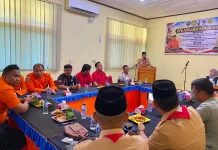 Pramuka Pasaman Barat Siapkan Saka SAR Hadapi Risiko Bencana