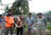 Jembatan Bailey Tanjung Anau Dibangun, Akses Warga Dipulihkan