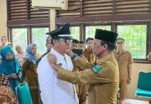 Yudy Wiradynata Dilantik sebagai Pj Wali Nagari Kasang