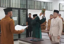Wawako Padang Panjang Lantik Azani Maizuar Sebagai Kepala Disperdakop UKM