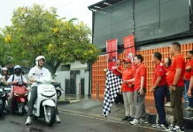 Feders Gathering di Padang Edukasi Pentingnya Perawatan Motor Matic