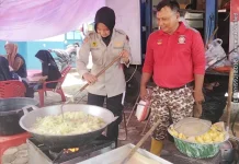 Pasca Galodo di Kabupaten Solok, Dinsos Sumbar Dirikan Dapur Umum
