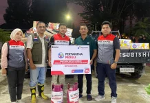 Pertamina Salurkan Bantuan untuk Korban Galodo di Kabupaten Solok