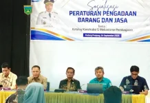 Pemko Padang Panjang Sosialisasikan Katalog Konstruksi