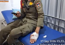 Dua Petugas Satpol PP Padang Terluka saat Penertiban Minol