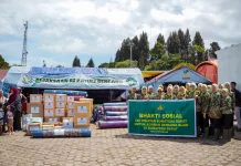 Kajati Sumbar Kembali Salurkan Bantuan untuk Korban Galodo di Kabupaten Solok