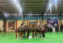 Tim Futsal Korem 032/Wirabraja Sabet Gelar Juara Semmi Sumbar Cup 2026