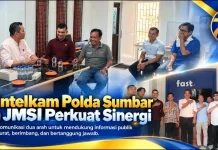 Ditintelkam Polda Sumbar Tautkan Tali Silaturahmi Bersama JMSI