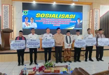 Ratusan KPM Padang Pariaman Terima Bantuan Pemulihan Ekonomi Pascabencana