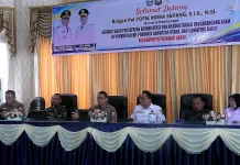 Satgas Pusat Evaluasi Infrastruktur Pascabencana di Pasaman Barat
