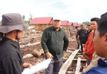 Wabup Mentawai Pantau Pembangunan Infrastruktur di Pulau Siberut