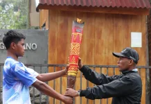 Api Porprov Sumbar Kembali Menyala di Pariangan