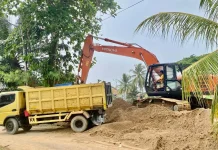 Pengerukan Aliran Sungai di Dua Titik Padang Ditargetkan Rampung November