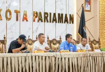 Wawako Pariaman Pimpin Rapat Konsolidasi Tim Kontingen Porprov 16 Sumbar