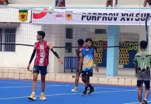 Sejumlah Atlet Voli Kabupaten/Kota Porprov Sumbar Mulai Matangkan Persiapan