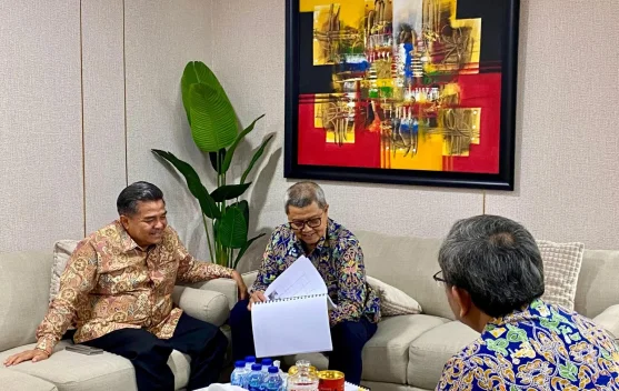 Bupati Agam Temui Dirjen Kementerian PU, Bahas Perbaikan Infrastruktur