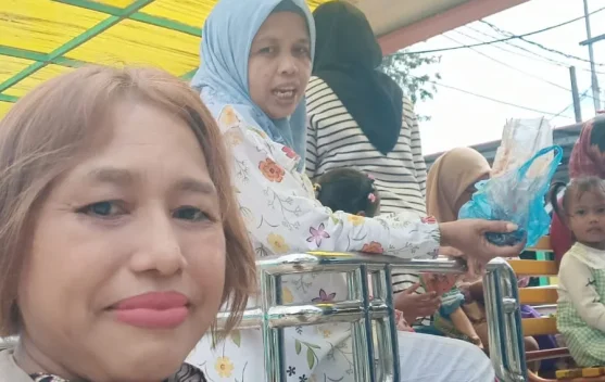 Lebaran Ceria di RTH Imam Bonjol, Kereta Odong-odong Jadi Primadona Wisata Keluarga