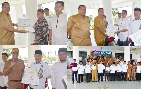 Yota Balad Serahkan Hadiah Lomba Festival Takbir Idul Fitri 1447 Hijriah