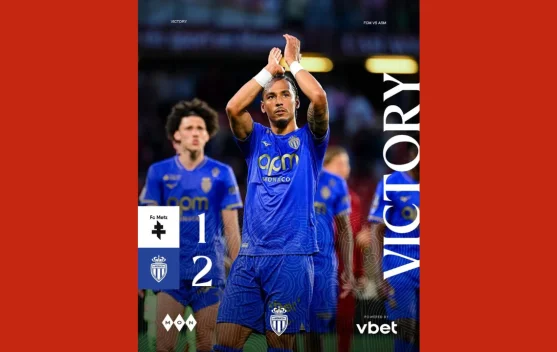 Drama Tiga Gol Warnai Kemenangan Monaco