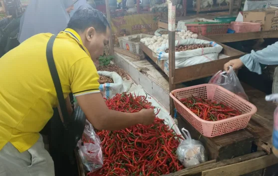Harga Cabai dan Bawang di Pasar Bandar Buat Naik jelang Iduladha
