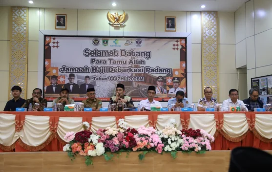 Debarkasi Padang Siap Sambut Kepulangan Jemaah Haji