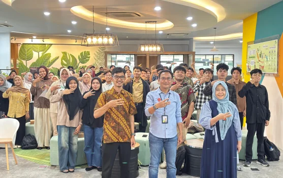 Pegadaian Padang Bekali Mahasiswa Unand Kunci Sukses Menekuni Dunia Kerja