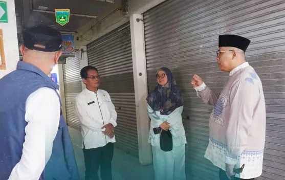Wali Kota Padang Panjang Soroti Toko yang Tak Beroperasi di Pasar Pusat