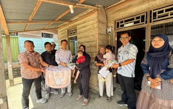 Kelompok Rentan Terdampak Bencana di Pasaman Barat Terima Bantuan Presiden