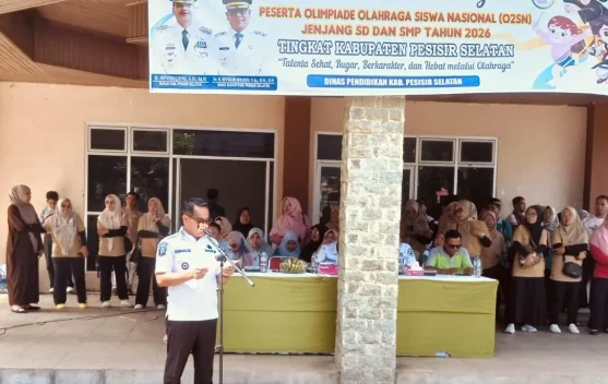 Wabup  Risnaldi  Ibrahim Buka O2SN Pesisir Selatan 2026