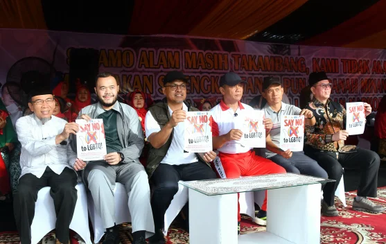 Wali Kota Padang Ikut Deklarasikan Gerakan Anti Narkoba dan Penyimpangan Sosial