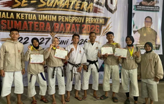 Shorinji Kempo Pasaman Barat Sabet Dua Emas pada Kejurnaswil Perkemi Sumbar 2026