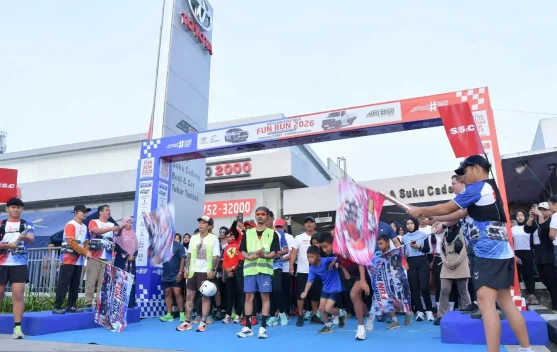 Sekda Agam Apresiasi Auto2000 Bukittinggi Fun Run