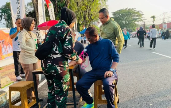 Kesdam XX/Tuanku Imam Bonjol Gelar Pemeriksaan Kesehatan Gratis