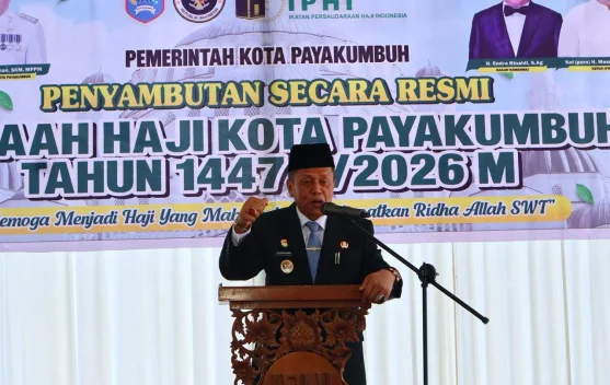 Pemko Payakumbuh Harap Jemaah HajiJadi Teladan di tengah Masyarakat
