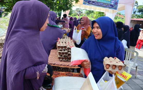 Pemko Payakumbuh Apresiasi Pasar Sembako Murah KZN Bantu Warga
