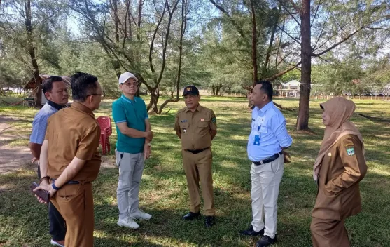 CEO PT El John Indonesia Minat Investasi di Pantai Tiram Padang Pariaman