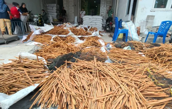 Sebanyak 20 Ton Rempah Sumbar dengan Nilai Rp1,3 Miliar Berlayar ke Thailand