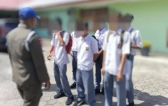 Pelajar Diamankan saat Cabut MPLS di Padang