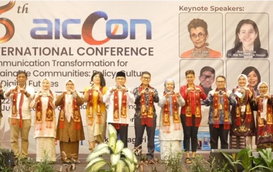 AICCON 2026 di Padang Satukan Akademisi Komunikasi Berbagai Negara