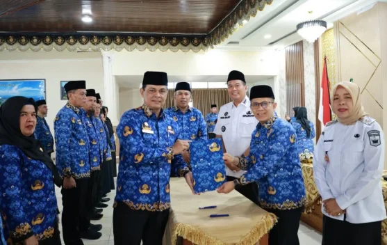 Disaksikan Wali Kota, Dewan Pengurus KORPRI Pariaman 2024–2029 Resmi Dikukuhkan
