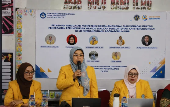 UNP Perkuat Kompetensi Sosial Emosi menuju Sekolah Percontohan Anti Perundungan