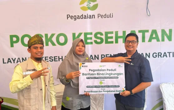 Pegadaian dan IZI Buka Layanan Pos Kesehatan Gratis di Festival Pacu Jalur