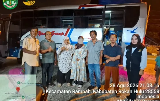 Dinsos Payakumbuh Pulangkan Perempuan Terlantar ke Rokan Hulu