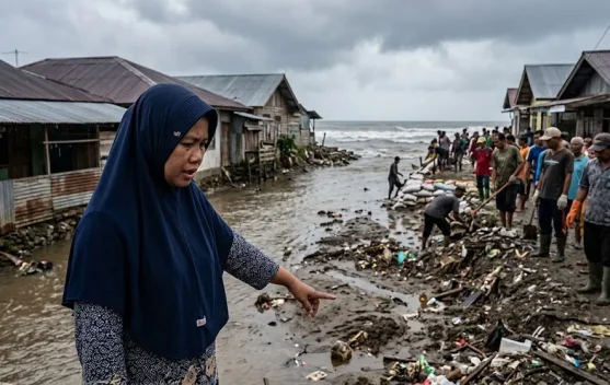 Kecemasan Warga pada Sedimen Lumpur dan Material Sisa Banjir