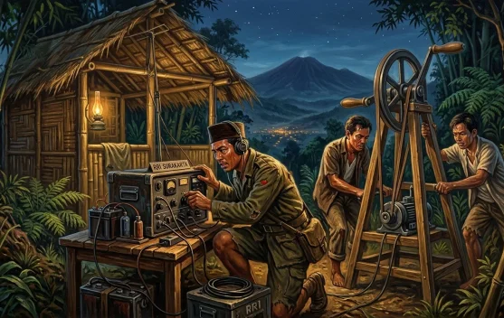 Keberanian Sutarto dan Siaran Radio Gerilya