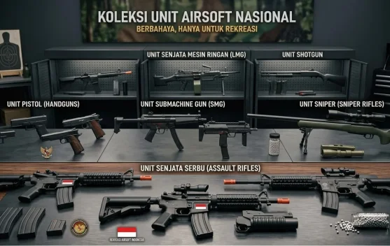 Dinamika Perkembangan Komunitas Airsoft Gun di Indonesia